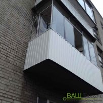Обшивка балкона перил Львів