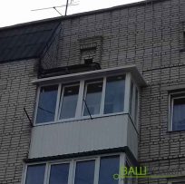 Видовження балкона в сторону Львів