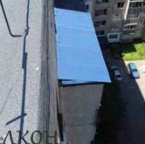 Монтаж покриття від дощу - Ваш Балкон Львів