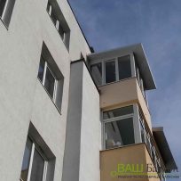 Скління балкону із дахом - Ваш Балкон
