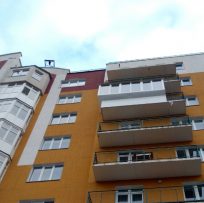 скління балкона Львів зварка виступу вперед Ваш Балкон 7