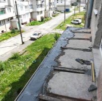 розширення плити балкона вперед у Львові 8