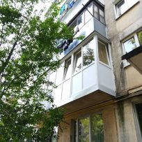 скління балкона знизу доверху у Львові 16