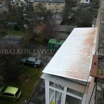 Накриття плити перекриття над балконом у Львові 4