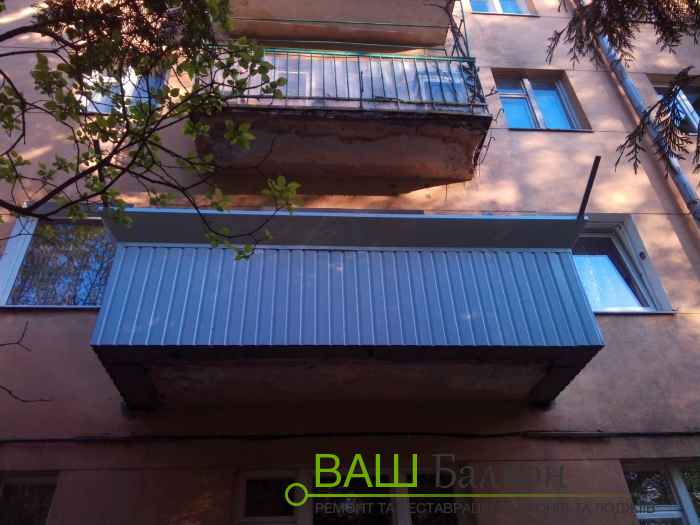 Расширение размеров балкона Львов