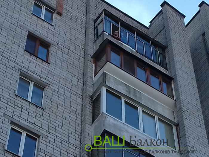 Засклення балконів і лоджій Львів