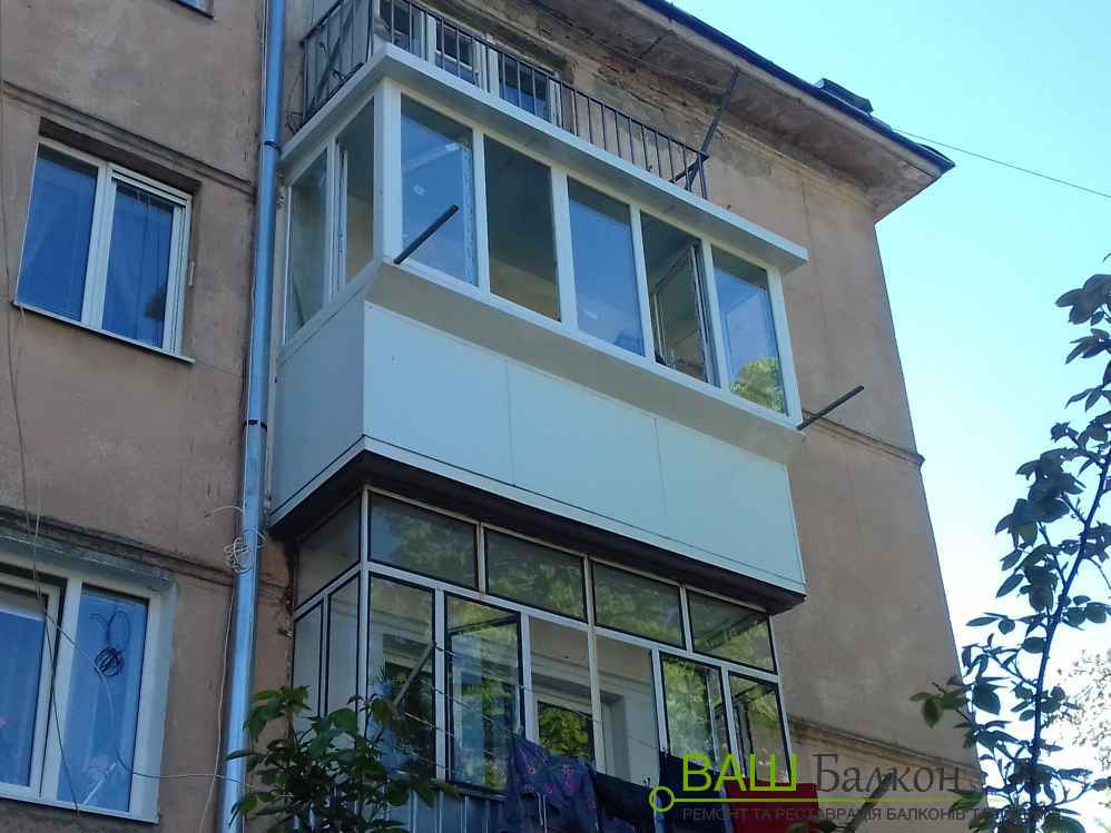 Балкон з сендвіч панелей Львів – Ваш Балкон