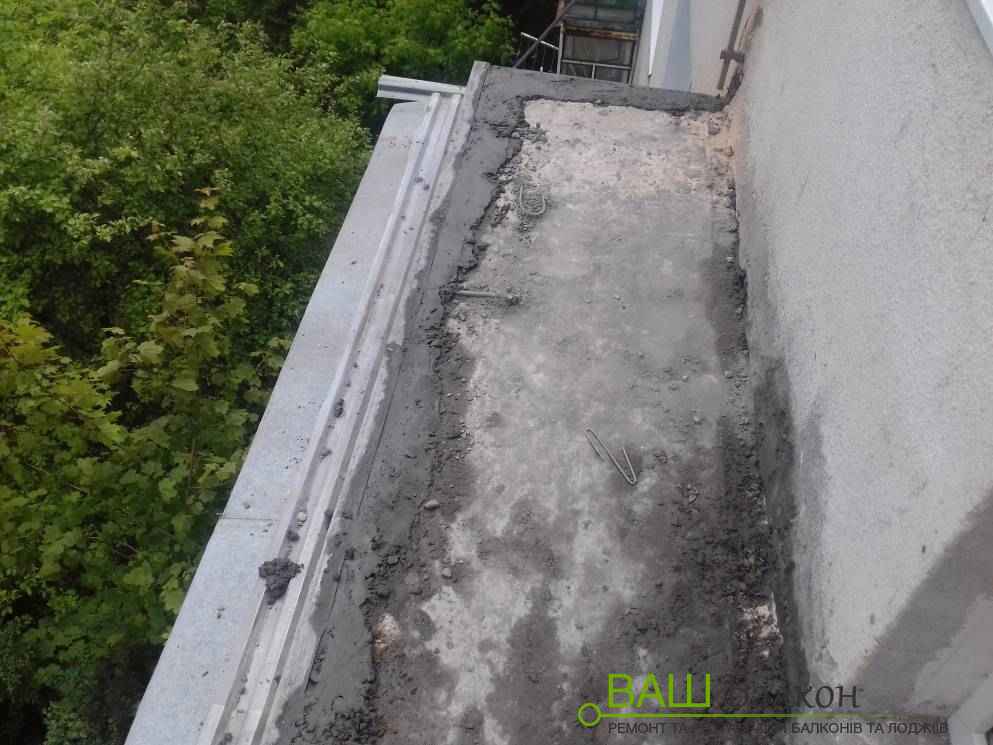 Усиление балконной плиты Львов
