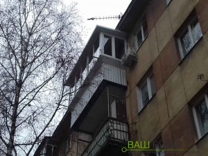 Ремонт старого балкона Львов