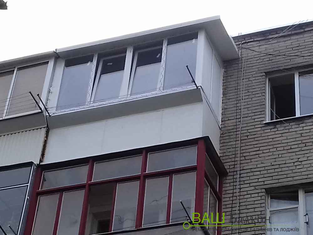 Монтаж теплого балкона Львов
