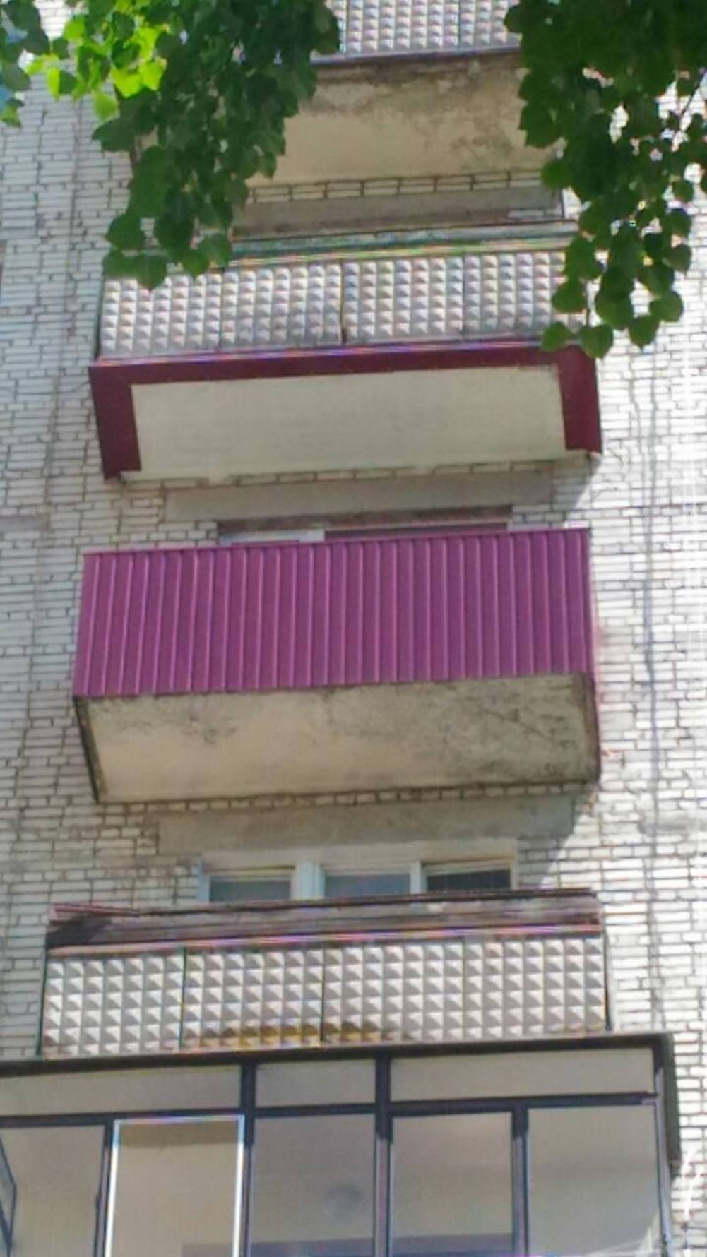 Ремонт балкона с внешней обшивкой Львов