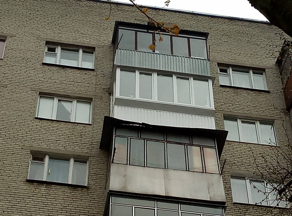 Ремонт балкона з виносом підвіконня вперед – Ваш Балкон