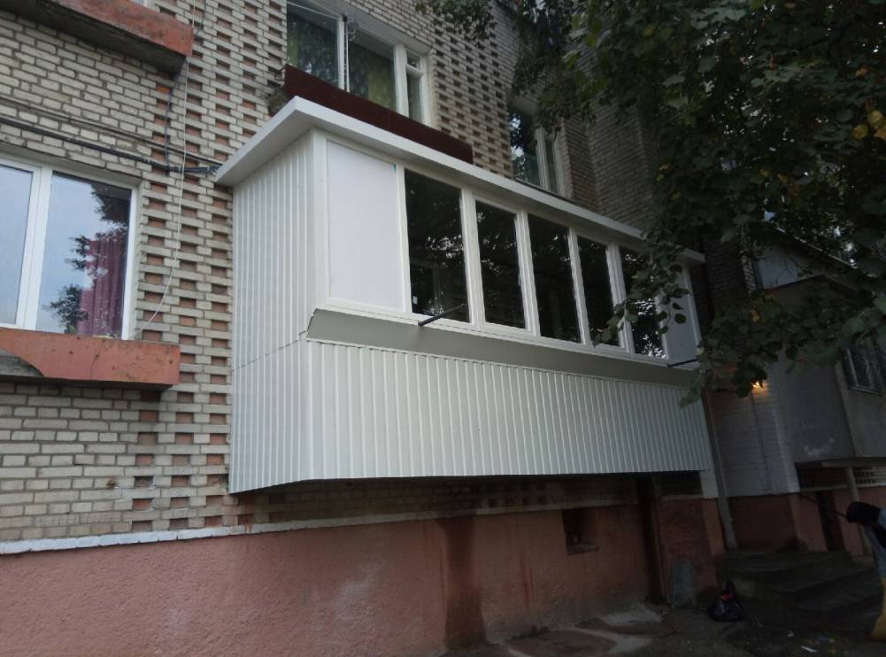 Будівництво балкона з нуля Львів