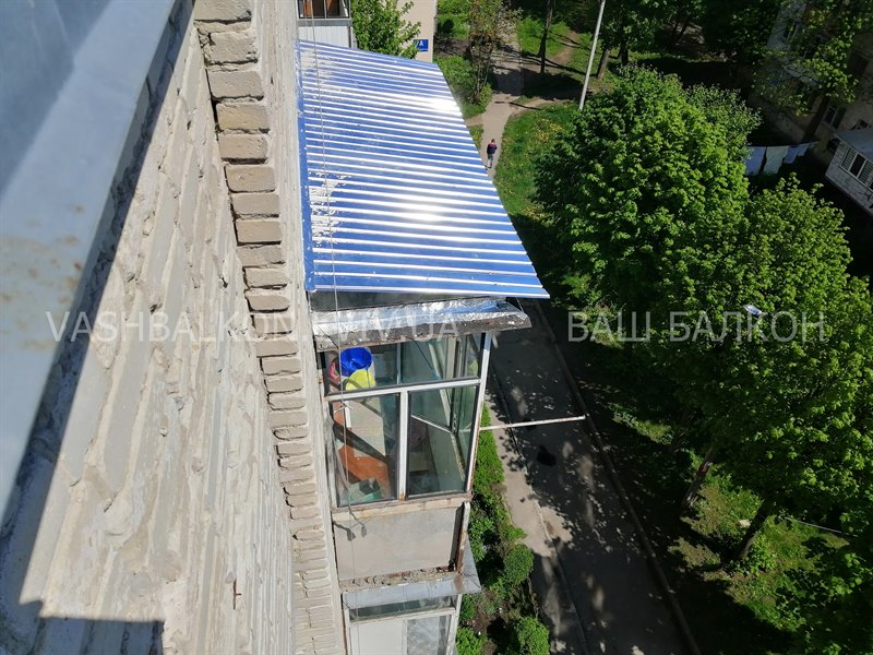 Перекриття стандартної плити балкона Львів – Ваш Балкон