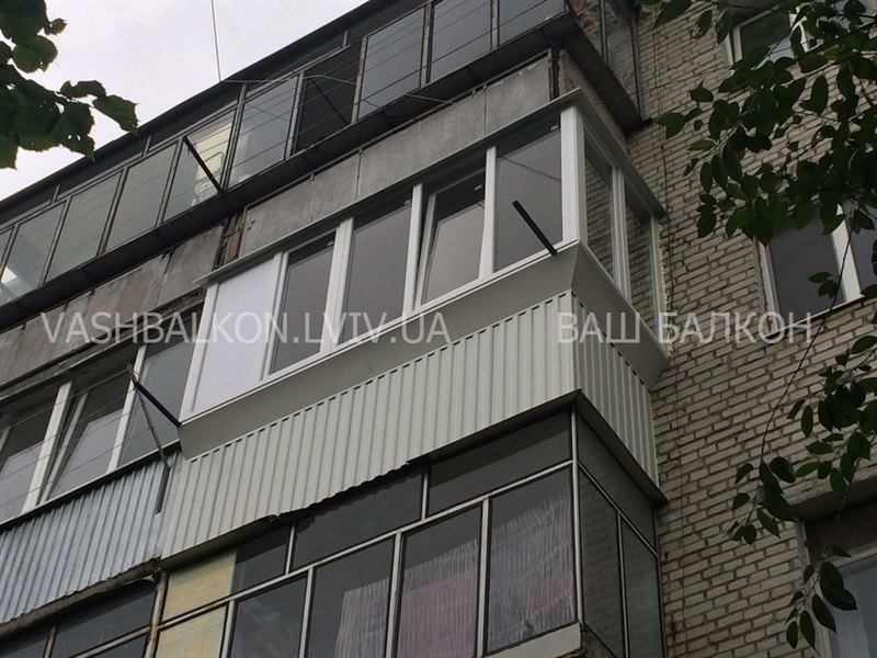 Балкон з повним ремонтом Львів