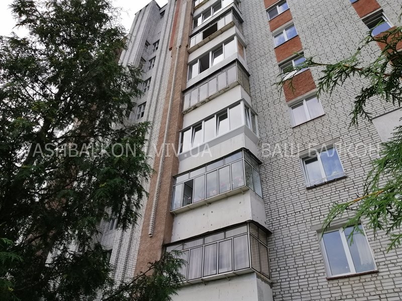 Встановлення балкона з виносом Львів