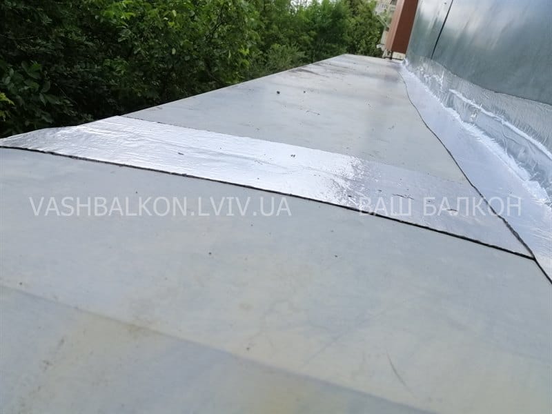 Ремонт балконного даху від протікання Львів – Ваш Балкон