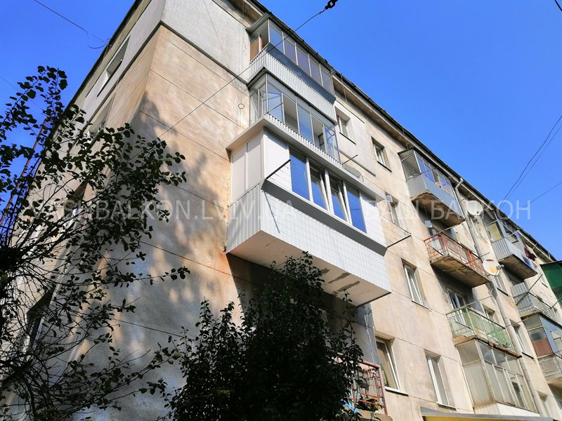 Сварка і розширення балкона по плиті і підвіконню Львів