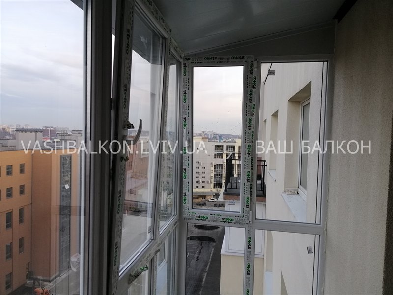 Вікна на балкон панорамні Львів