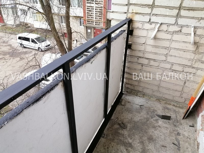 Зміцнення парапету балкона і лоджії Львів – Ваш Балкон