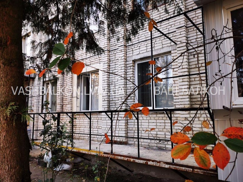 Металевий каркас на балкон Львів