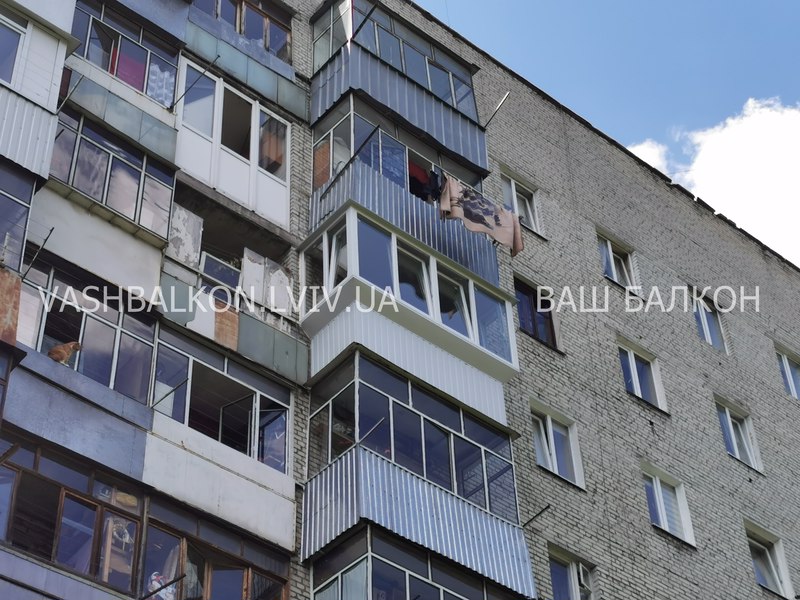 Монтаж балкона з розширенням