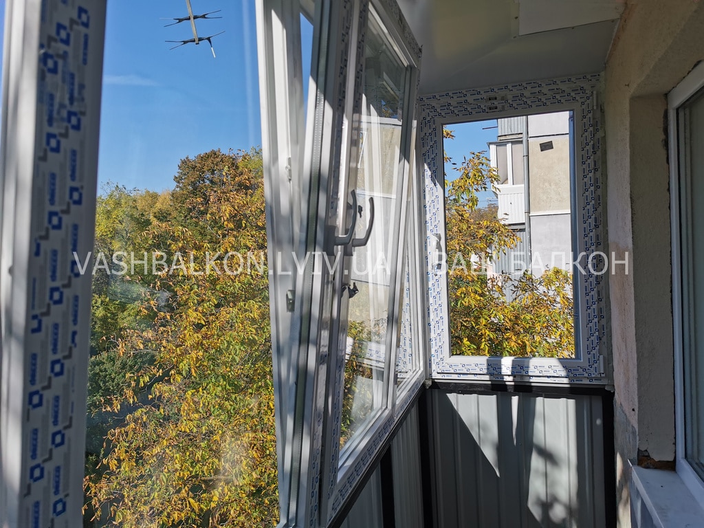Капитальный ремонт балкона Львов